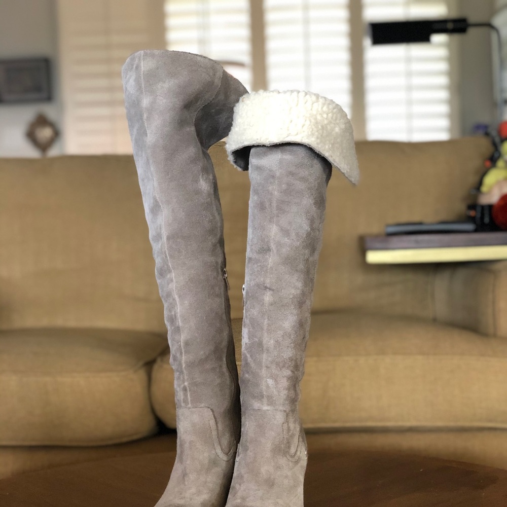 Jeffrey Campbell over the knee boots